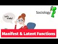 Latent and Manifest Functions in Sociology