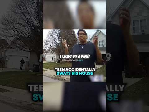 Teen Accidentally SWATS His House 🤯