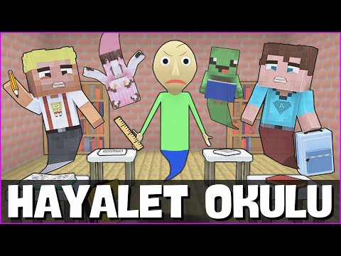 EFEKAN VE ALPEREN HAYALET OKULUNA BAŞLADI! 😱 - Minecraft