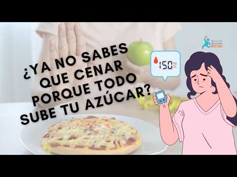 ¡5 CENAS QUE NO SUBEN TU GLUCOSA! Cenas para personas con diabetes.