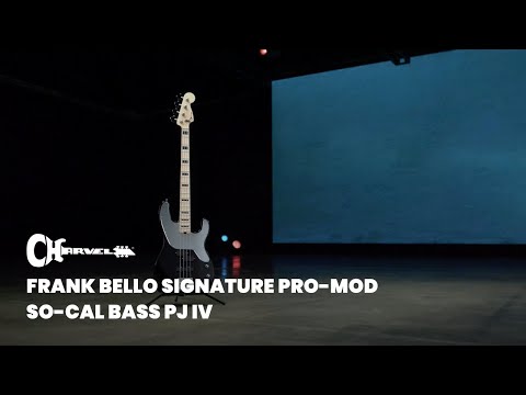 Introducing the Frank Bello Signature Charvel Pro-Mod So-Cal Bass PJ IV