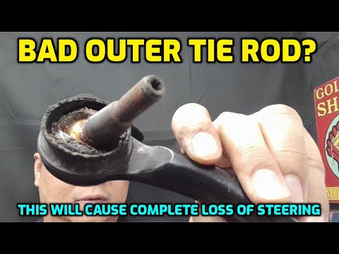 SIGNS OF A BAD OUTER TIE ROD AND TIPS HOW STOP BOLT FROM SPINNING