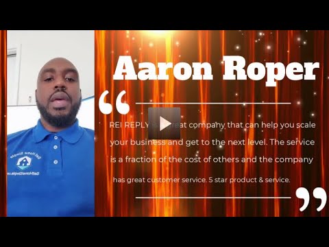 REI Reply Testimonial - Aaron Roper