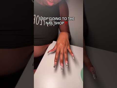 STOP WASTING YOUR MONEY AT THE NAIL SHOP ‼️