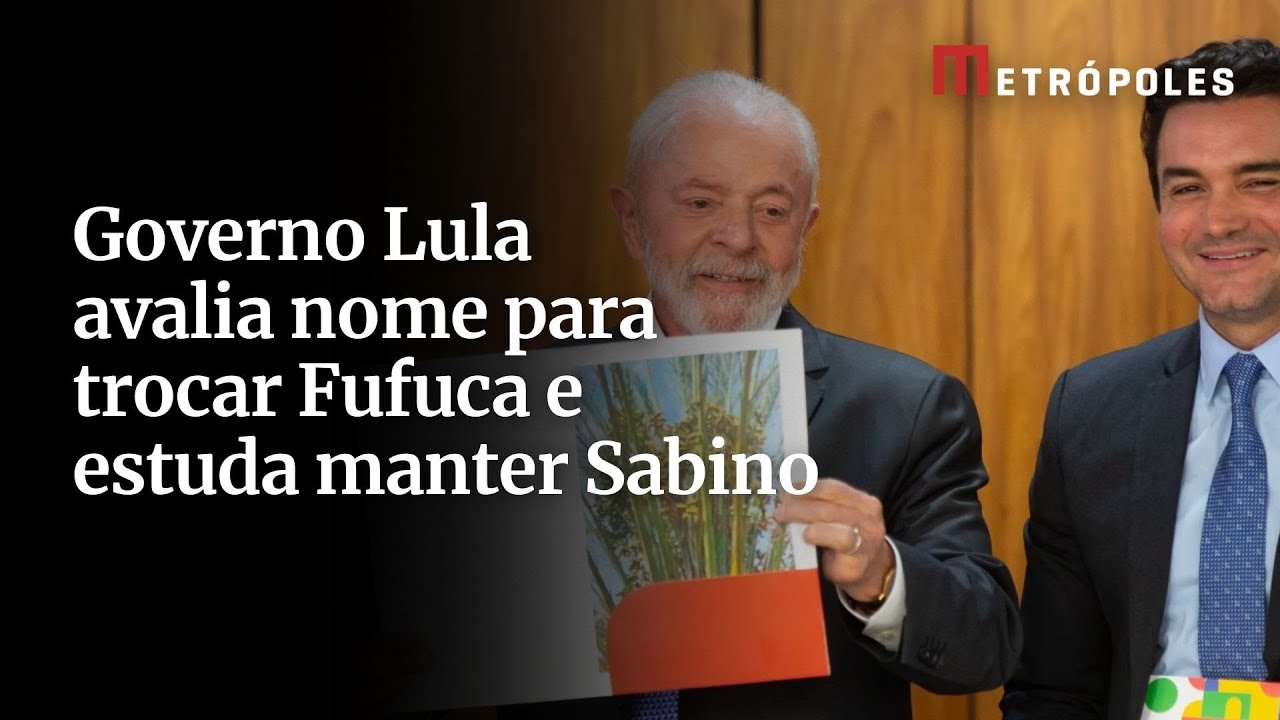 Governo Lula avalia nome para trocar Fufuca e estuda manter Sabino