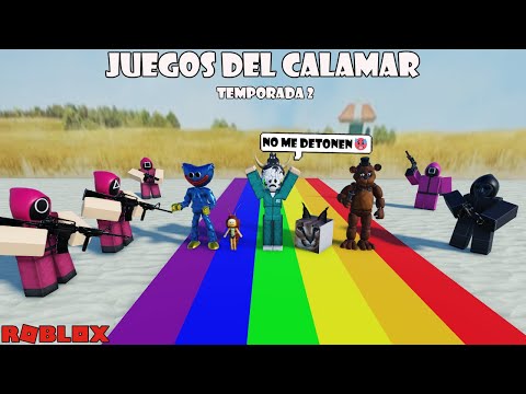 SOBREVIVI al JUEGO DEL CALAMAR TEMPORADA 2? 🥵  (ROBLOX)