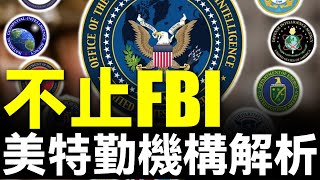 只知道FBI和CIA？美國16個情報安全與執法機構全揭秘！FBI+CIA+NSA聯手反恐！從波士頓爆炸案到俄烏戰場，美國情報網「外情報+內執法」保障安全!#美國 #fbi #cia #nsa #特工