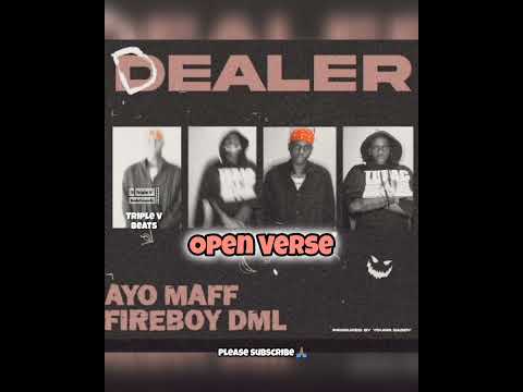 Ayo Maff ft Fireboy DML - Dealer | Freebeat Instrumental Hook OPEN VERSE Afrobeat 2024 by Triple V