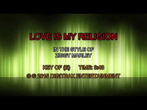 Ziggy Marley – Love Is My Religion (Backing Track)