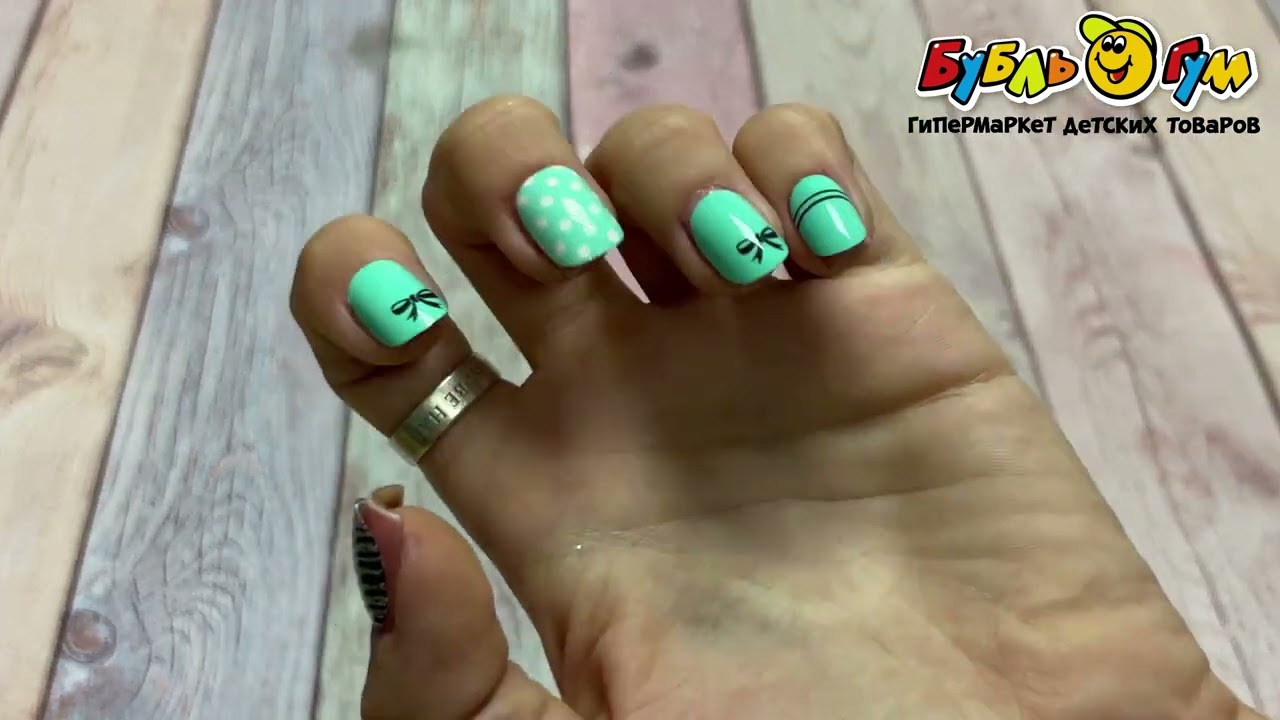 Набор накладных ногтей LUKKY Tiffany с 10лет - видео