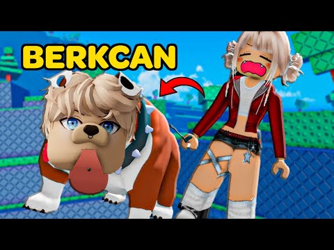 🐶Berkcan Köpek Oldu Birgünlük! Neden Çıldırdı ?😂ROBLOX