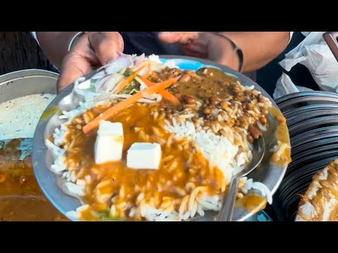 दिल्ली का🥵पानी से सस्ता खाना😱मात्र - 30/- रू में । #foodtown #trending #viralvideos #video