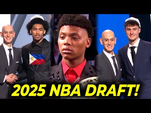 Anyare sa player na'to bumaba sa Draft, nagsinungaling? | NBA Draft 2025 Recap (Lottery Picks)