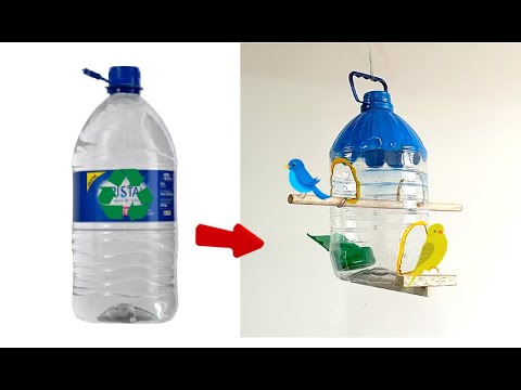 ¡Salva a los Pájaros! Haz una Casa Ecológica con una Botella Reciclada (Súper Fácil)
