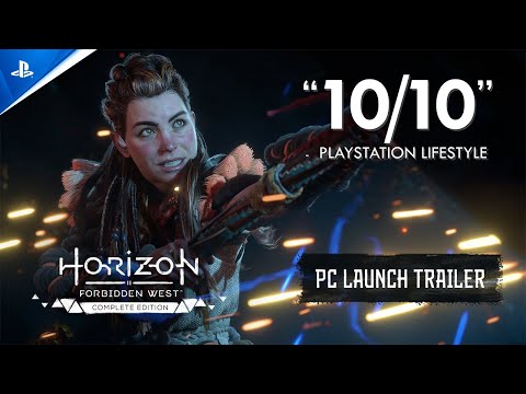 Horizon Forbidden West: Complete Edition - Launch Trailer | PC Games