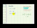 Simplifying Expressions Using Order of Operations