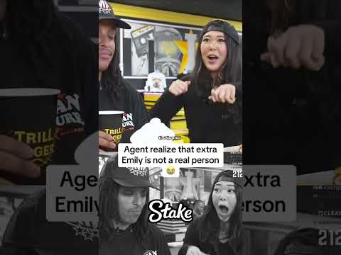 Agent realize that extra Emily is not a real person 😭 #agent00 #extraemily #shorts