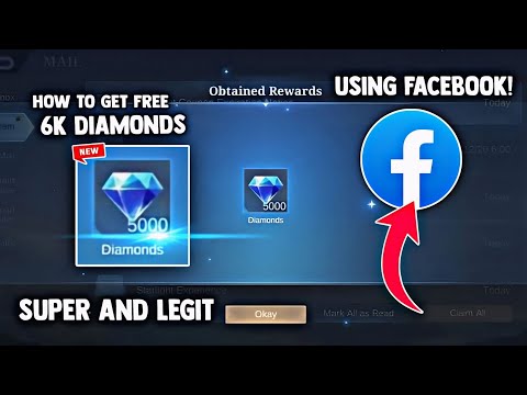 HOW TO GET FREE INSTANT 6K DIAMONDS BY USING FACEBOOK! LEGIT AND FREE DIAMONDS! HOW?! | MLBB 2025