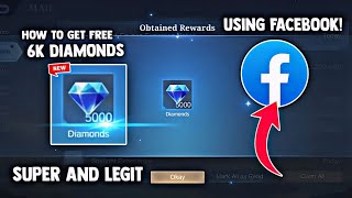 HOW TO GET FREE INSTANT 6K DIAMONDS BY USING FACEBOOK! LEGIT AND FREE DIAMONDS! HOW?! | MLBB 2025