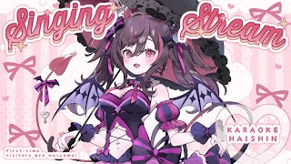 【#歌枠 /KARAOKE】初見歓迎♡リクOK!可愛い曲多めで楽しいお歌🎤【#きらLIVE】