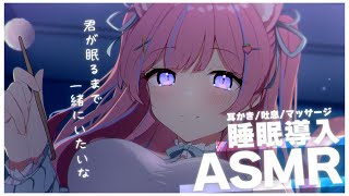 〚ASMR〛君が眠るまで一緒にいたいな⟡.· 睡眠導入/耳かき/吐息/マッサージ〚個人Vtuber/苺氷えな〛