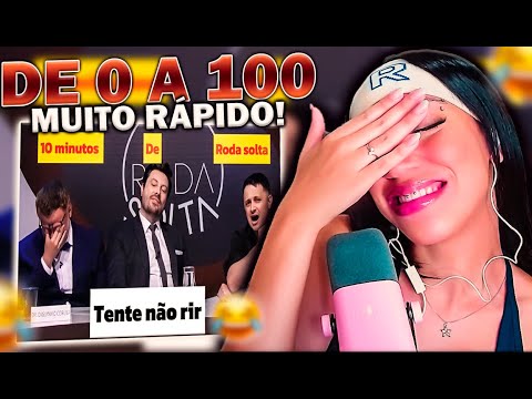 CONHECENDO o RODA SOLTA 🤣 MELHORES MOMENTOS do RODA SOLTA com Danili GENTILI, DILERA e ETC  🤣 REACT