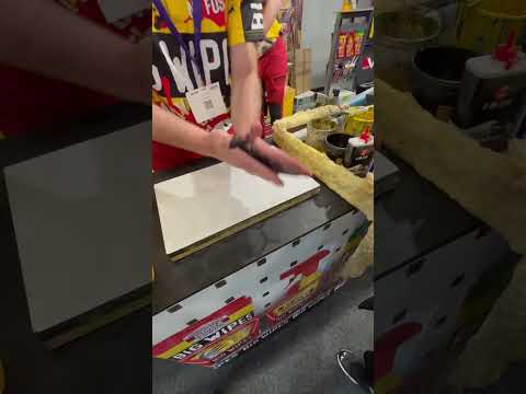 Bolton Exhibition - Big wipes ✅#flooring #wipes #demo #howto #diy #teirnanmccorkell #manchester