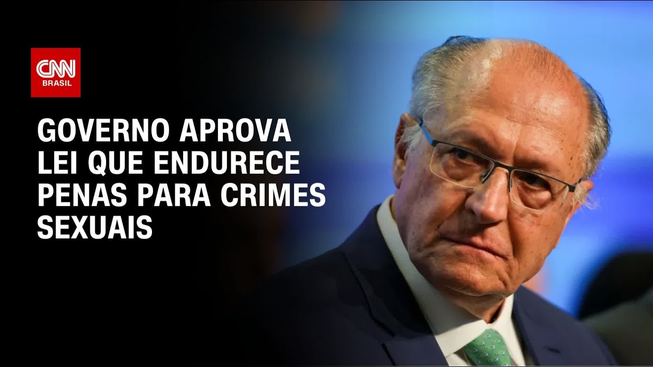 Alckmin sanciona lei que endurece penas para crimes sexuais contra mulheres | BASTIDORES CNN