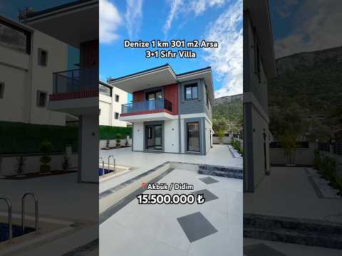 Tam Müstakil Havuzlu 3+1 Sıfır Villa