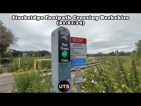 Starbridge Footpath Crossing Berkshire (01/07/24)