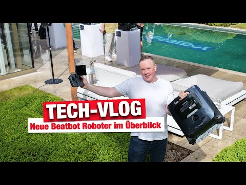 Tech-Vlog: Poolroboter von Beatbot  - die neue AquaSense 2 Serie // Event in Berlin
