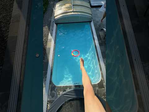 Dieses Ende wird niemand erwarten! 🫣😳 #pool #challenge #flip #salto #trick #shorts