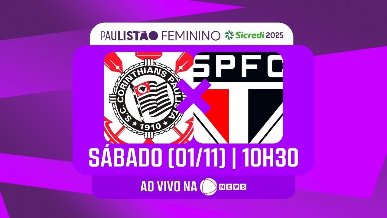 PAULISTÃO FEMININO CORINTHIANS X SÃO PAULO  11ª RODADA  AO VIVO E COM IMAGENS 0111  TV Online PAULISTÃO FEMININO CORINTHIANS X SÃO PAULO   11ª RODADA   AO VIVO E COM IMAGENS 0111