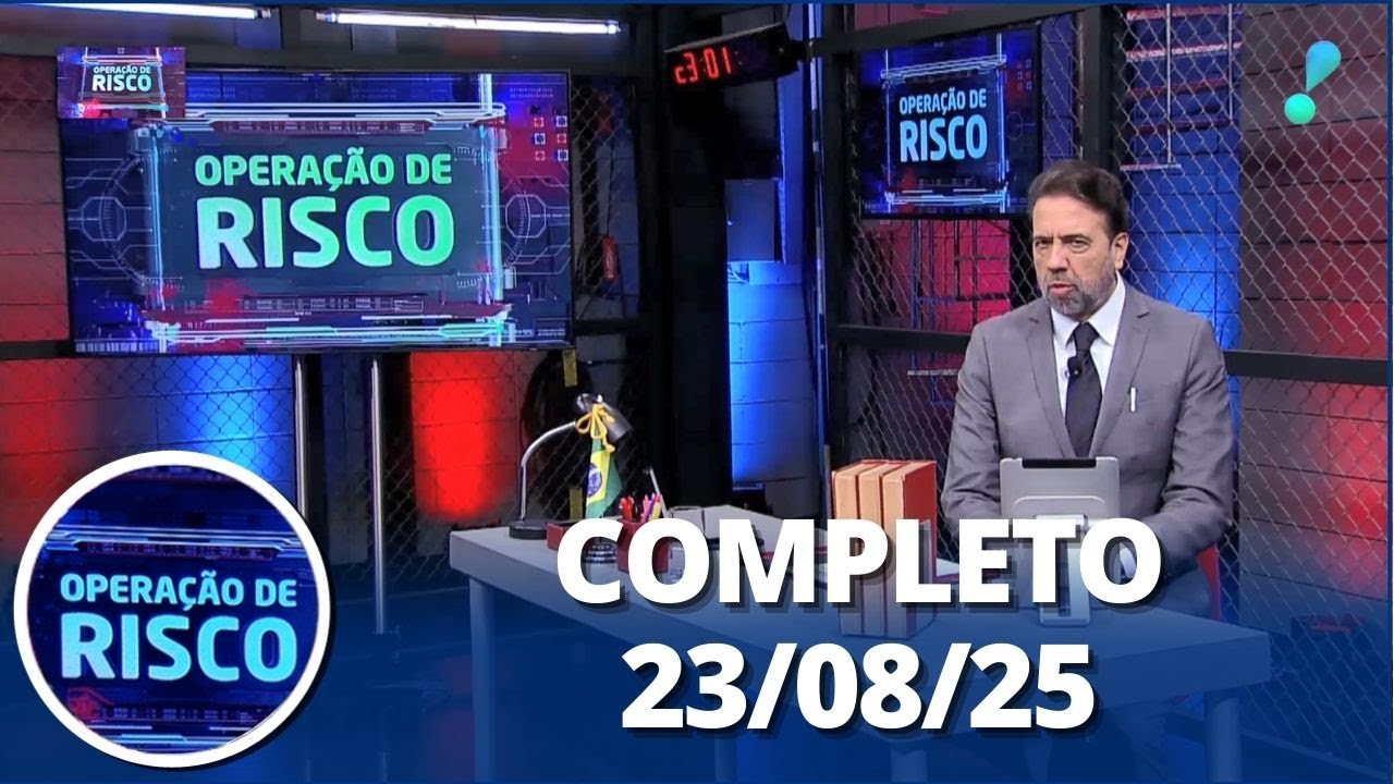 Operação de Risco: Briga de casal, prisão de pijama e mais (23/08/25) | Completo