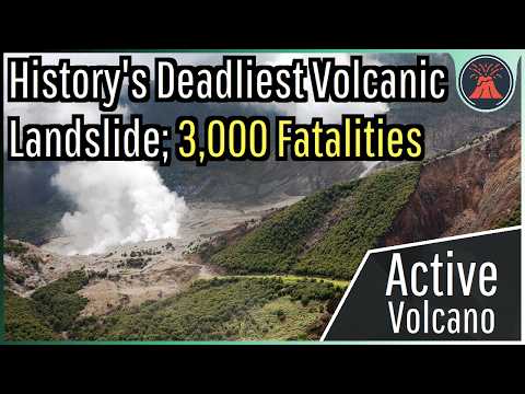 History's Deadliest Volcanic Eruption Landslide; 3,000 Fatalities