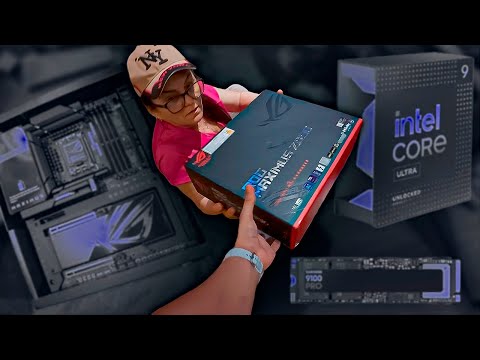 MINHA SOGRA VOLTOU DOS EUA E TROUXE VÁRIAS PEÇAS DE COMPUTADOR PRA MIM