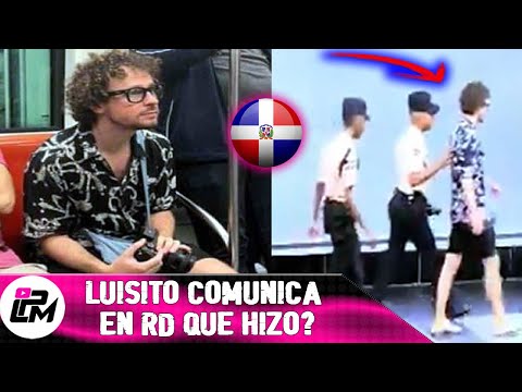 Luisito Comunica llevado por autoridades en Metro Republica Dominicana