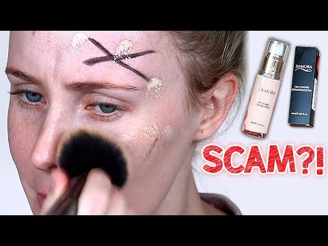 SCAM OR SUCCESS"! Viral Sharpie Foundation Video TESTED! | Lauren Curtis