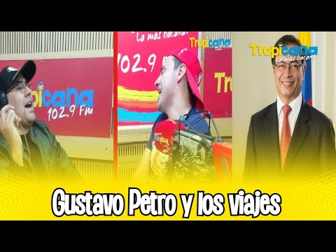 Gustavo Petro y los viajes