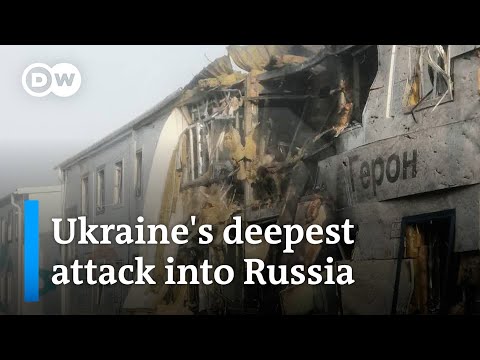 Ukraine strikes targets over 1200 kilometers into Russian territory | DW News