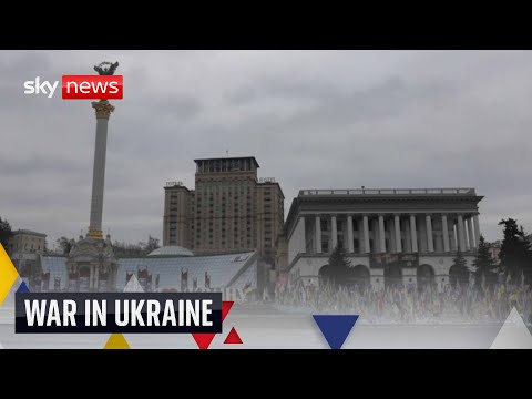 Live footage from Kyiv as Trump pauses military aid to Ukraine