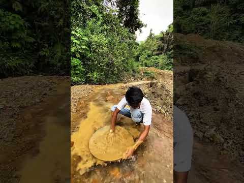 this guy found gold in the soil#shortsvideo