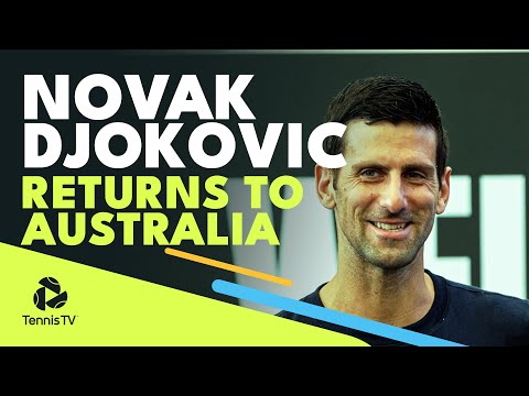 Novak Djokovic Speaks On His Return To Australia 🗣 🇦🇺