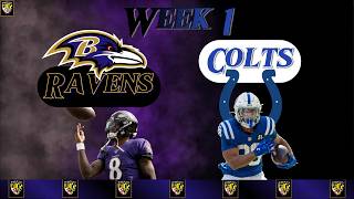 NFL Week 1 Ravens vs Colts