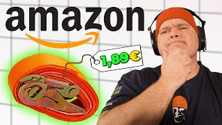 💥 Amazon - 1,89 EUR Spanngurte im Labor-Test ⚠️  mit Experte – Finger weg?! 😱