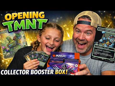 Opening a TMNT Collector Booster Box - INSANE FUN PULLS!