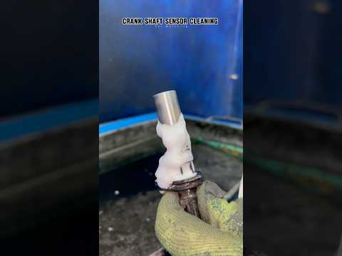 Crankshaft sensor cleaning and location #car #service #goodadvice #diy