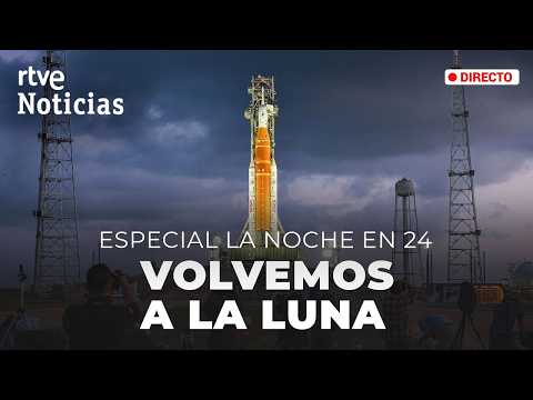 🔴 DIRECTO | DESPEGUE de la MISIÓN LUNAR ARTEMIS II | La NOCHE en 24 HORAS | RTVE Noticias