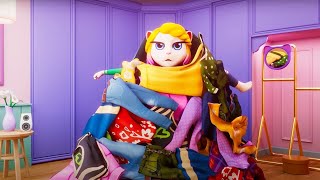 Angela Loves Shopping 🛍️ Talking Angela: In the City | Cartoons for Kids