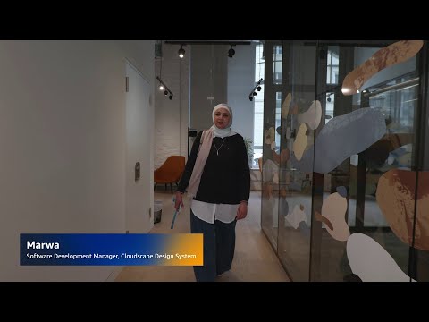 Meet Marwa, Software Development Manager, Cloudscape Design System | Amazon Web Services